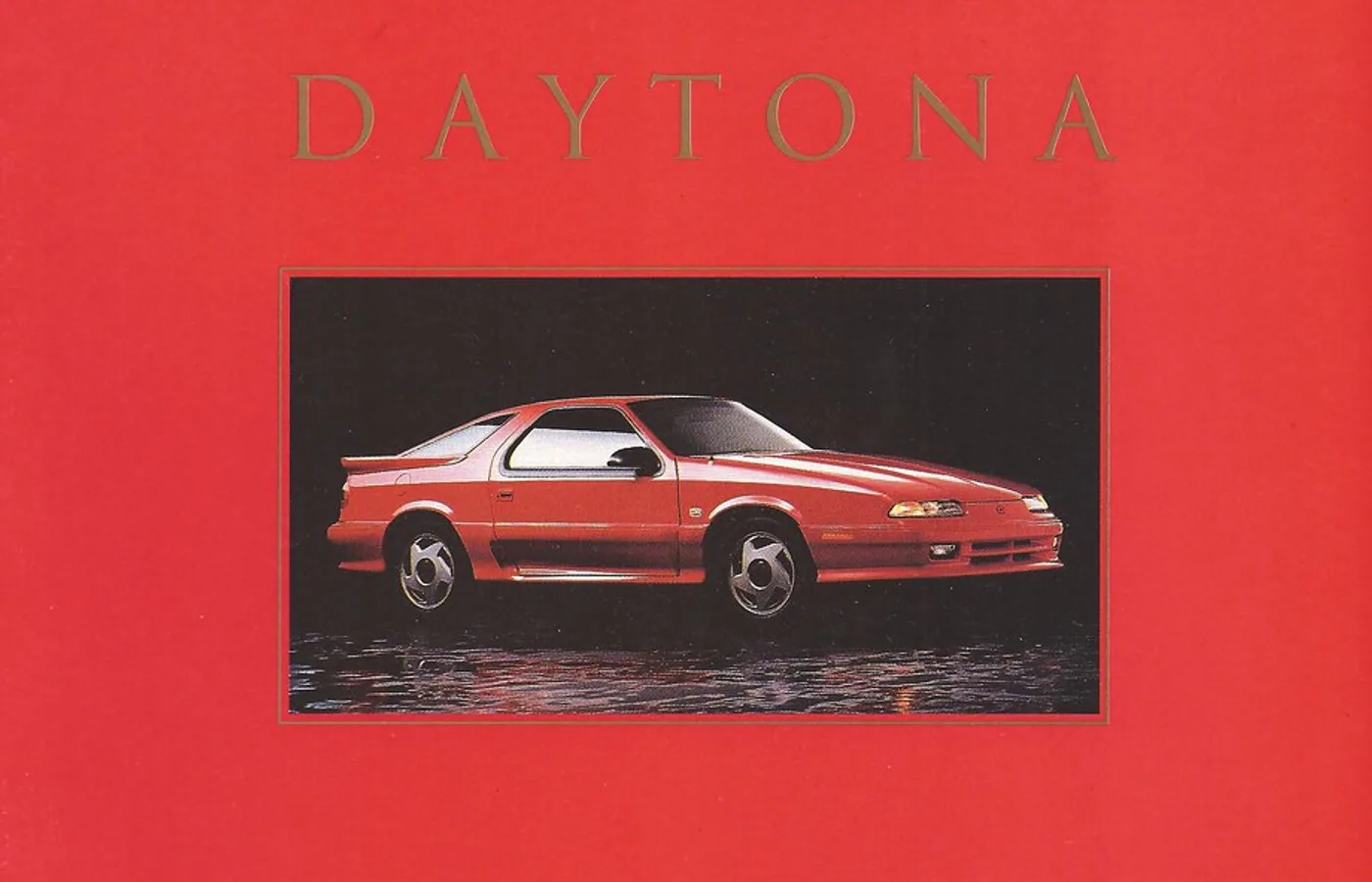 Chrysler Daytona, vue extérieure du modèle