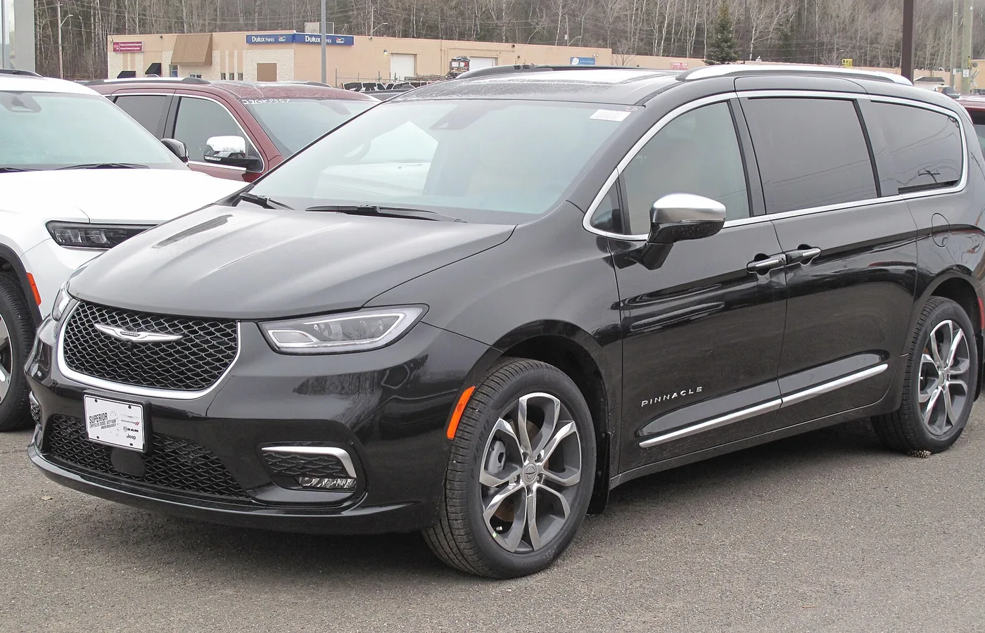 Chrysler Pacifica, vue extérieure du modèle