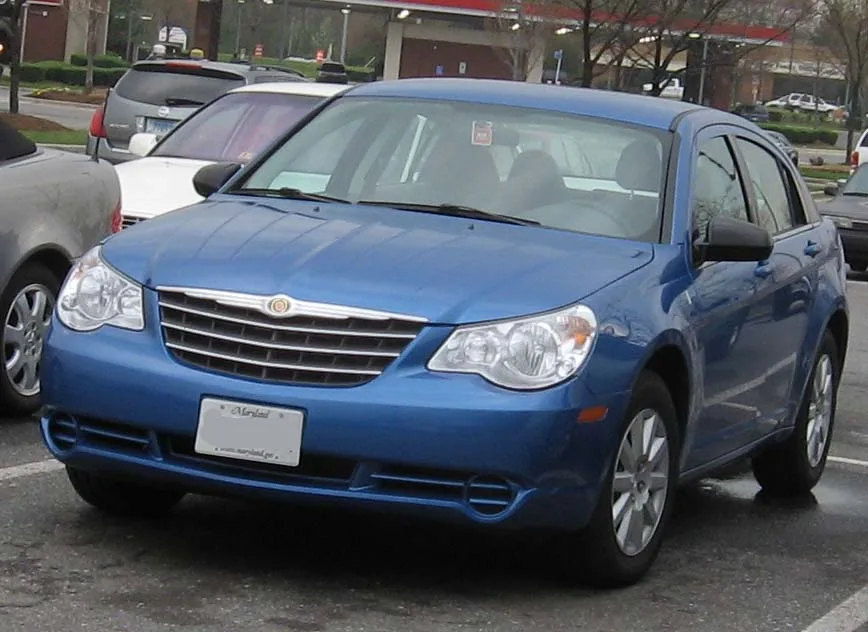 Chrysler Sebring, vue extérieure du modèle