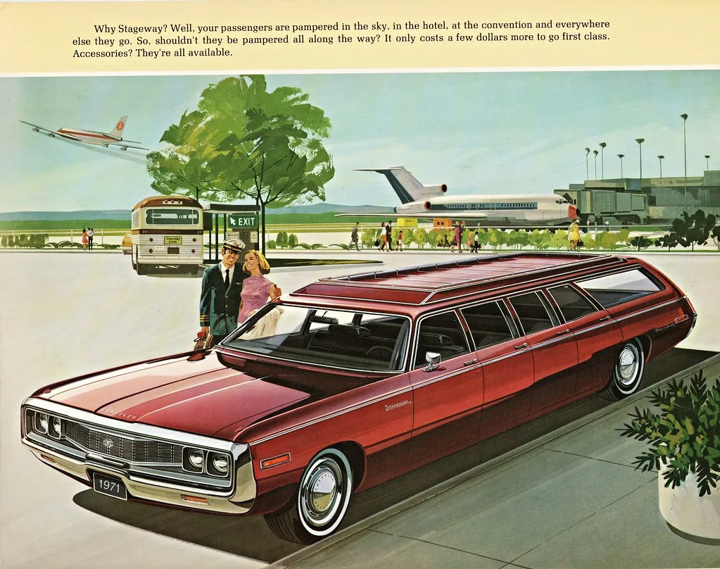 Chrysler TOWN & COUNTRY, vue extérieure du modèle
