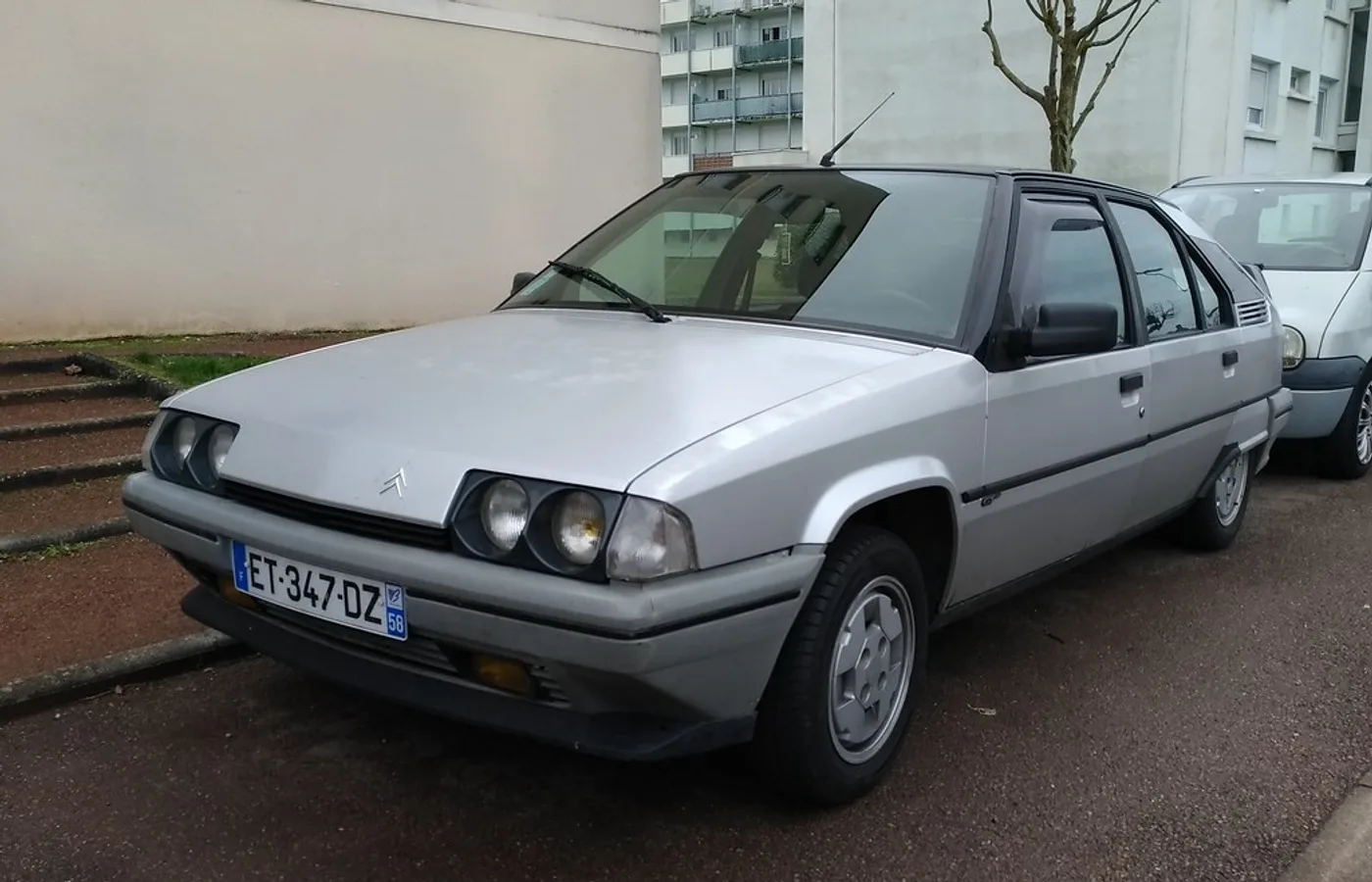 Citroen BX, vue extérieure du modèle