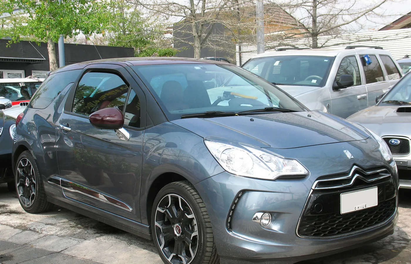 Citroen DS3, vue extérieure du modèle