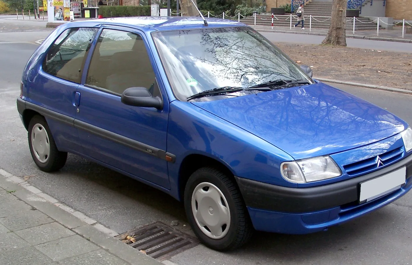 Citroen Saxo, vue extérieure du modèle