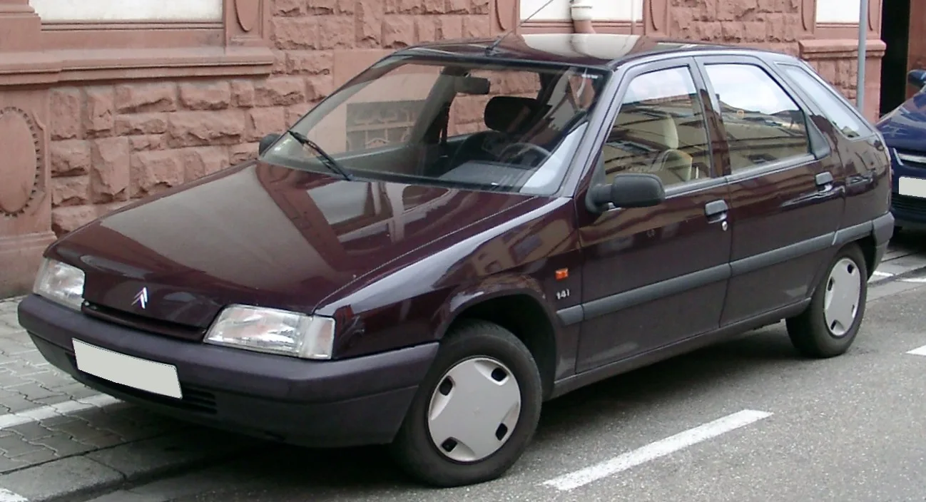 Citroen ZX, vue extérieure du modèle