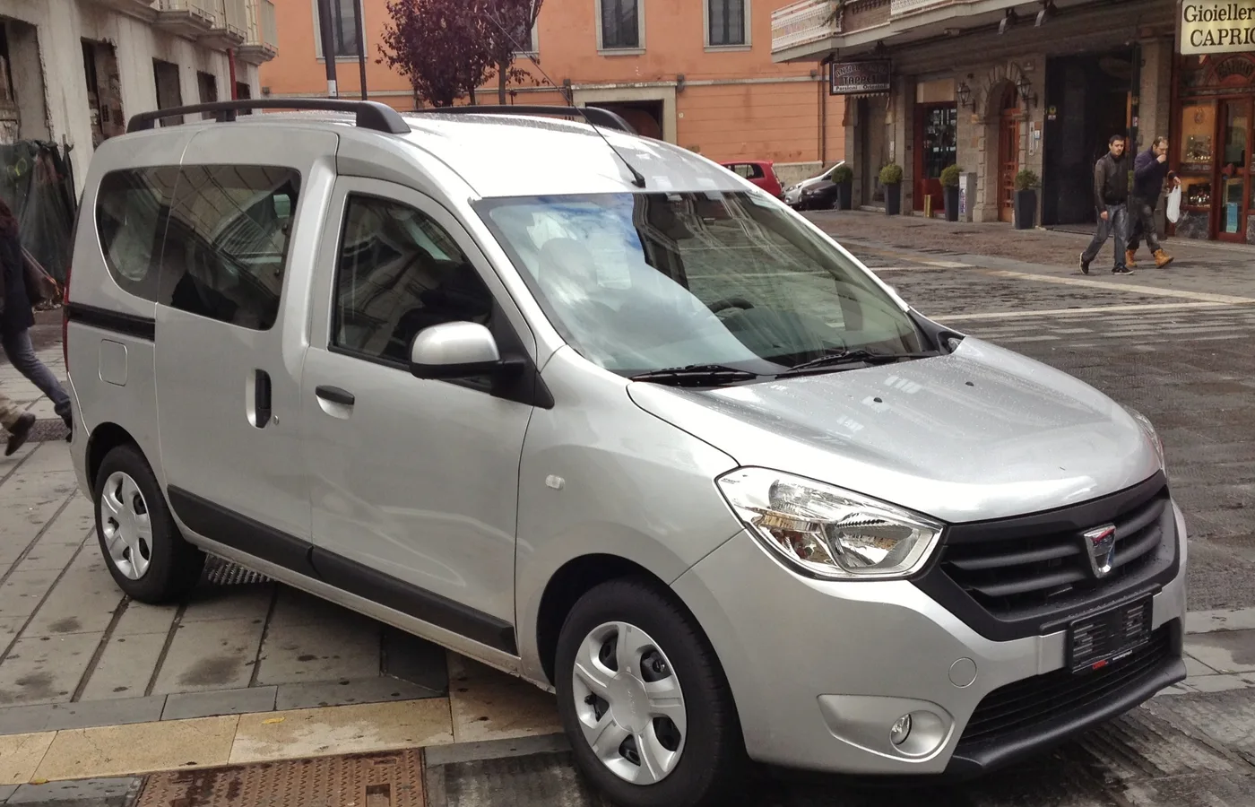 Dacia Dokker, vue extérieure du modèle