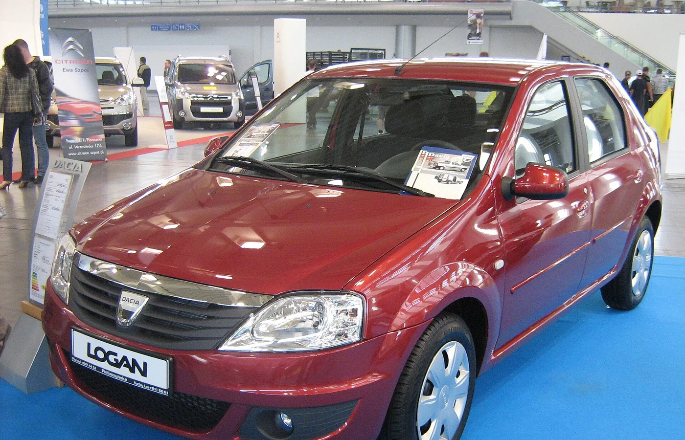 Dacia Logan, vue extérieure du modèle