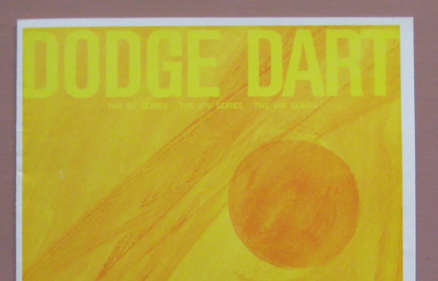 Dodge Dart, vue extérieure du modèle