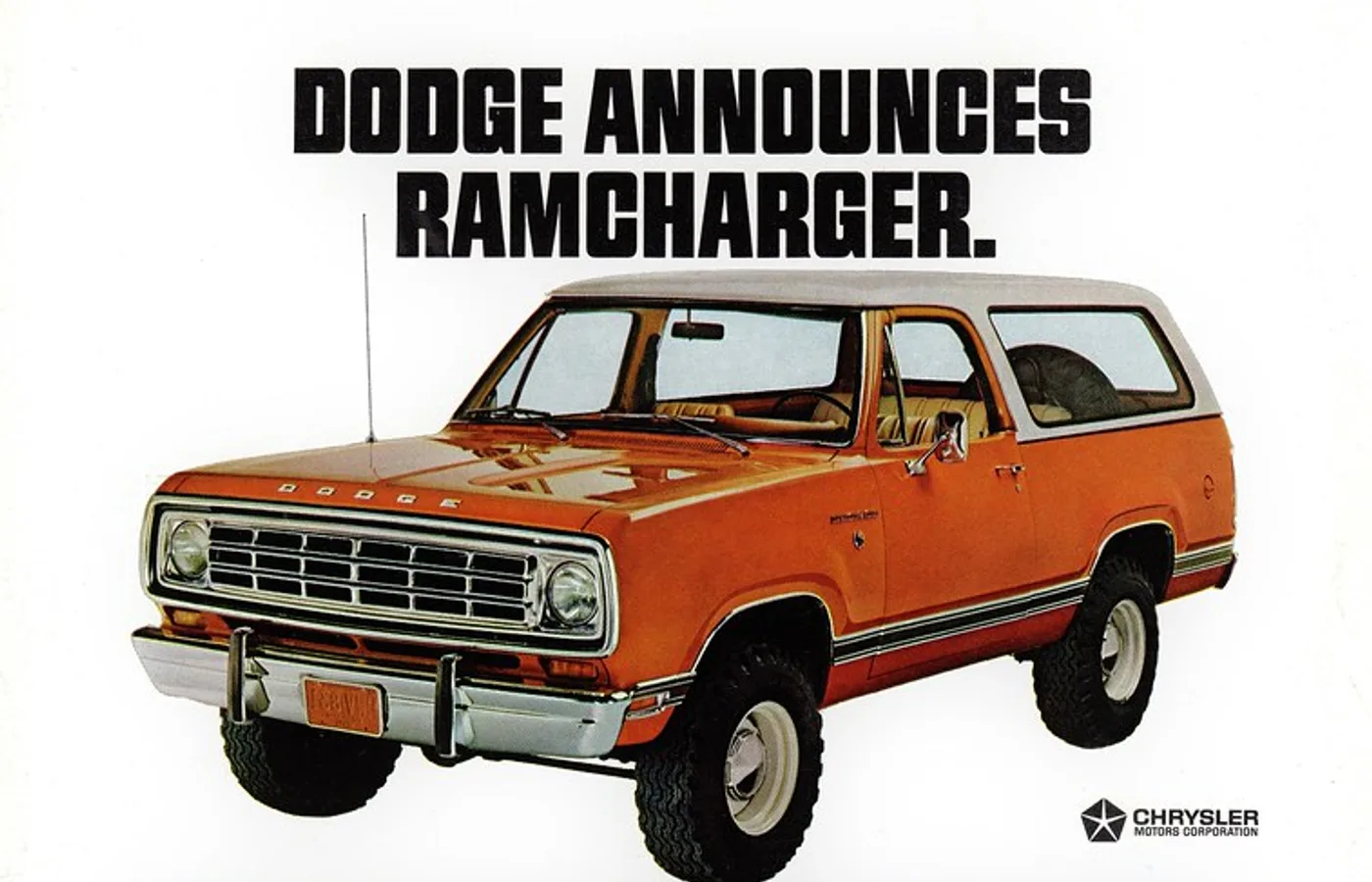 Dodge Ramcharger, vue extérieure du modèle
