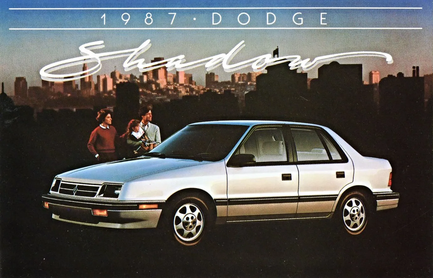 Chrysler Shadow, vue extérieure du modèle ou d'une variante proche