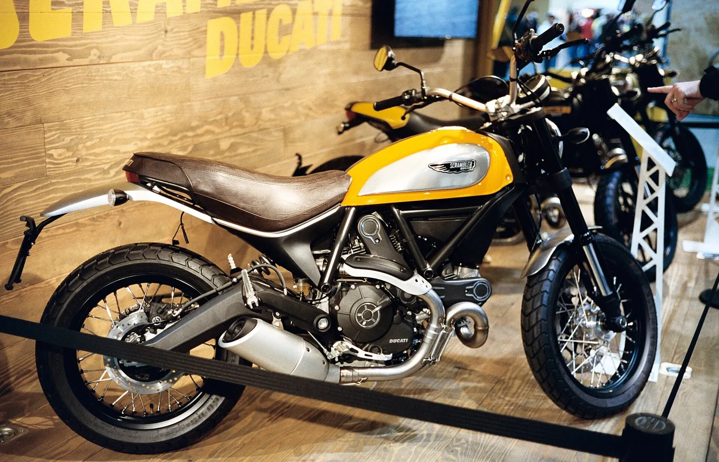 Ducati Scrambler, vue extérieure du modèle