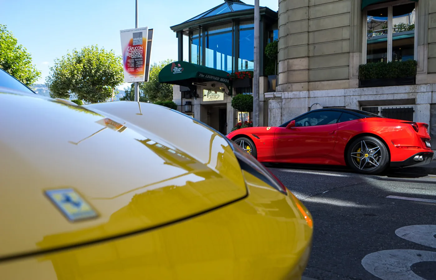 Ferrari California T, vue extérieure du modèle