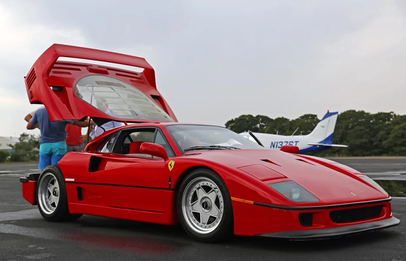 Ferrari F40, vue extérieure du modèle