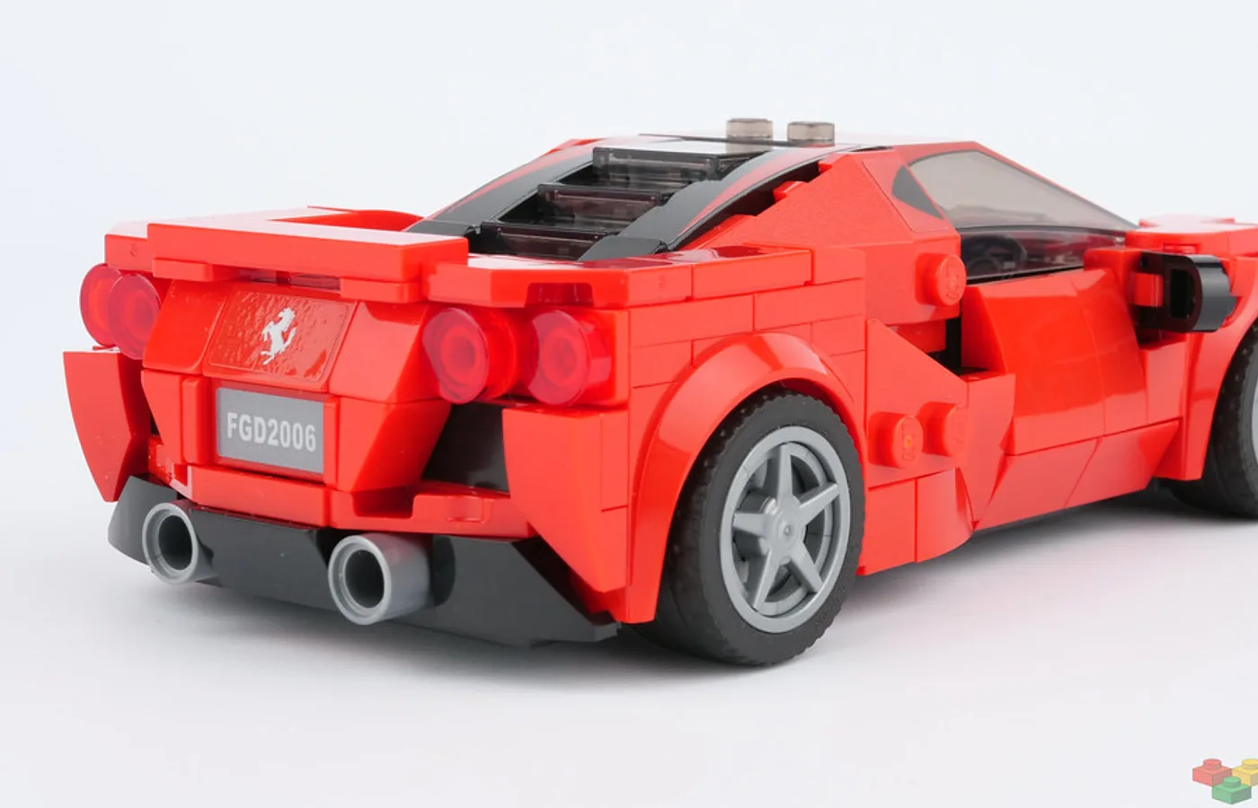 Ferrari F8, vue extérieure du modèle ou d'une variante proche