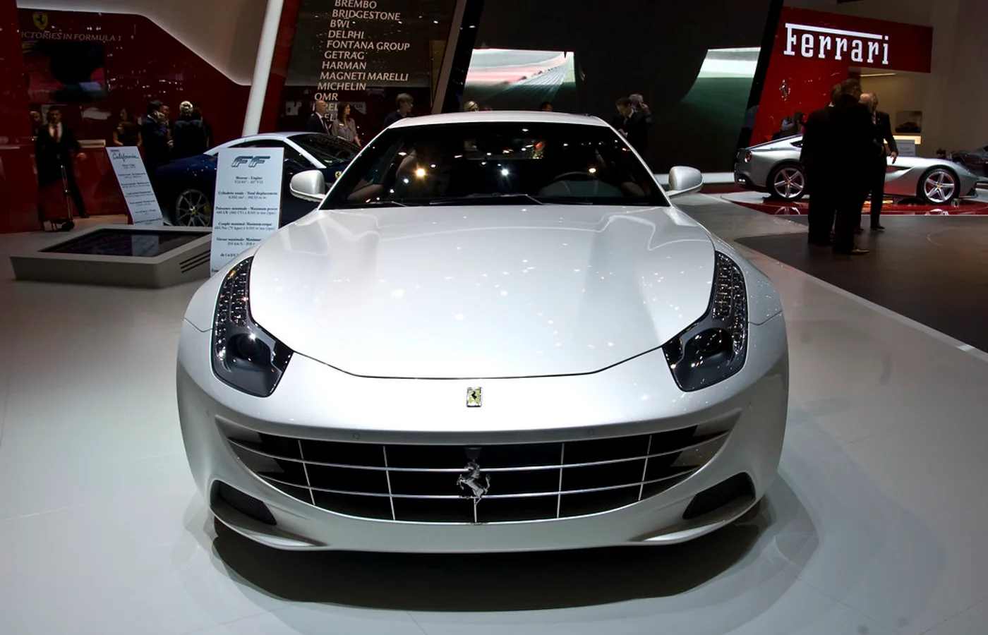 Ferrari FF, vue extérieure du modèle