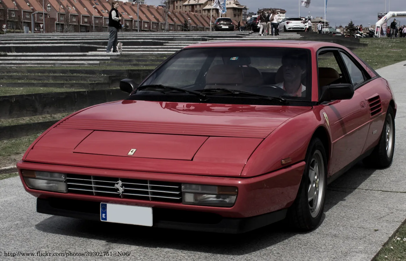 Ferrari Mondial T, vue extérieure du modèle