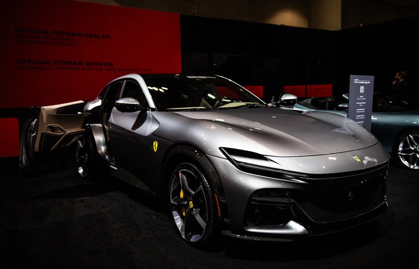 Ferrari Purosangue, vue extérieure du modèle