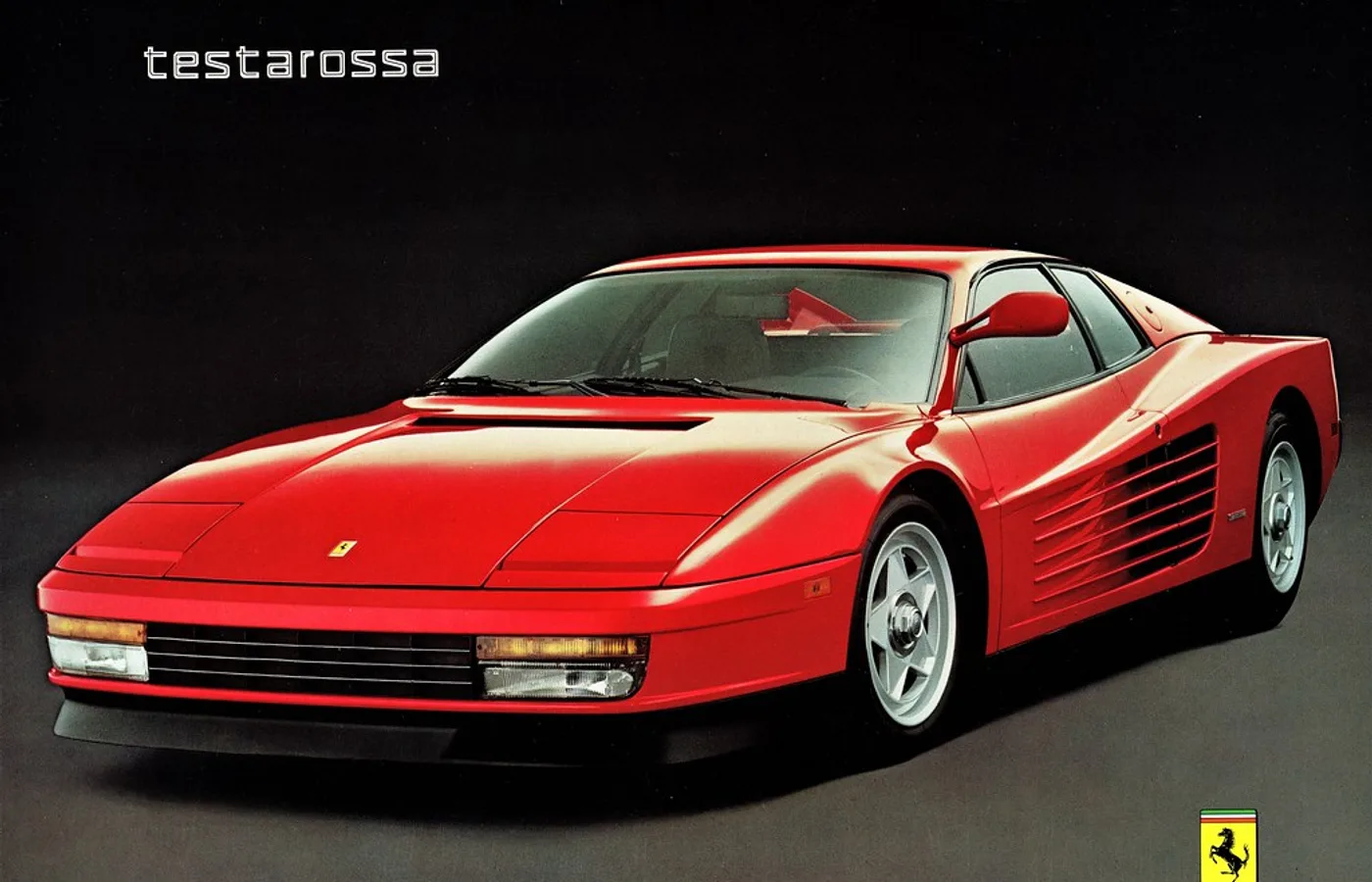 Ferrari Testarossa, vue extérieure du modèle