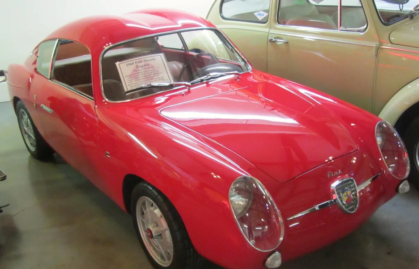 Fiat ABARTH, vue extérieure du modèle