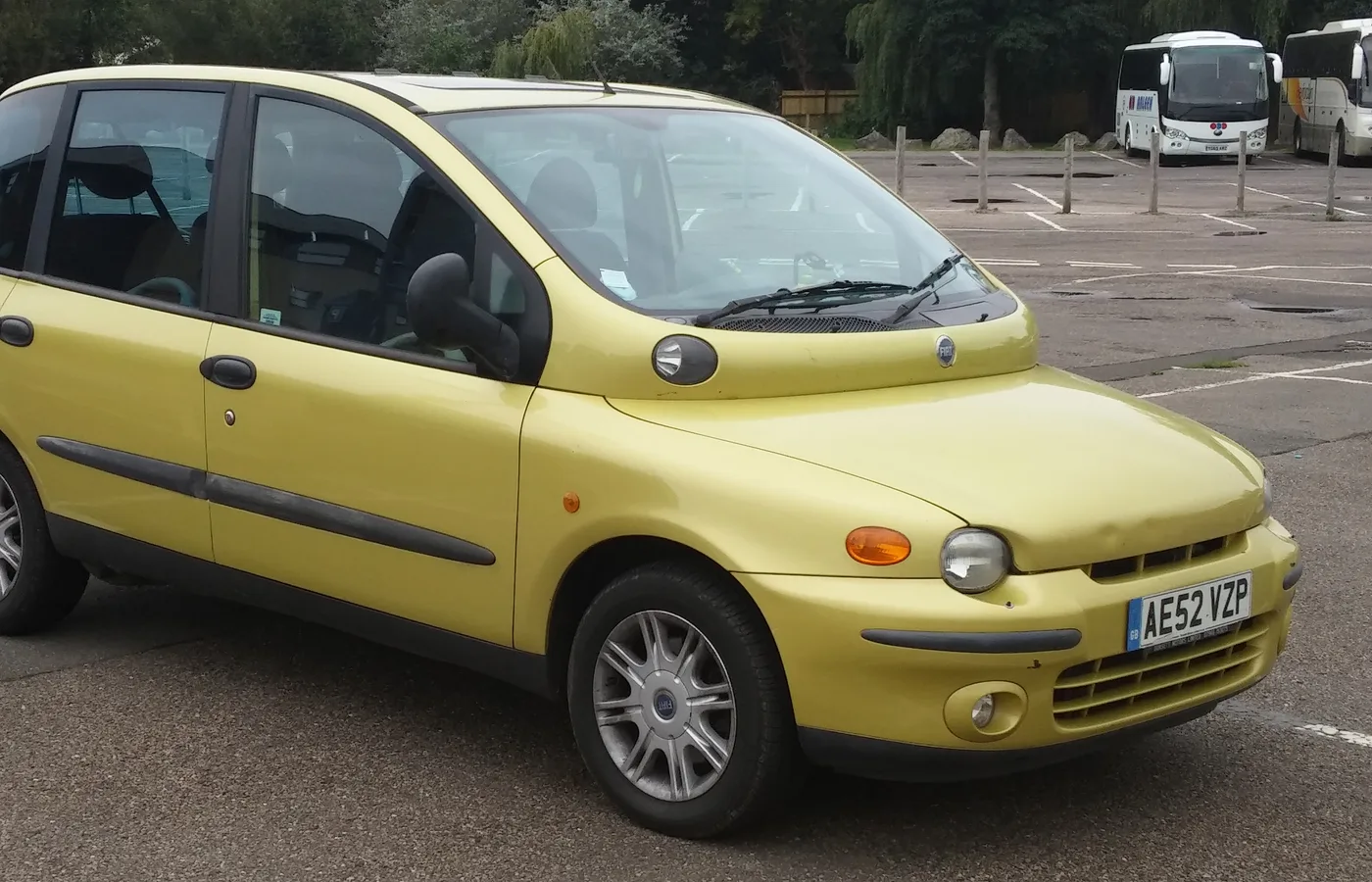 Fiat Multipla, vue extérieure du modèle