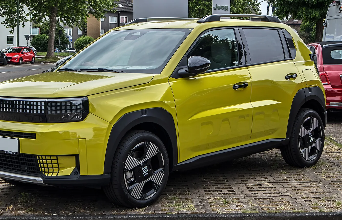 Fiat Panda, vue extérieure du modèle
