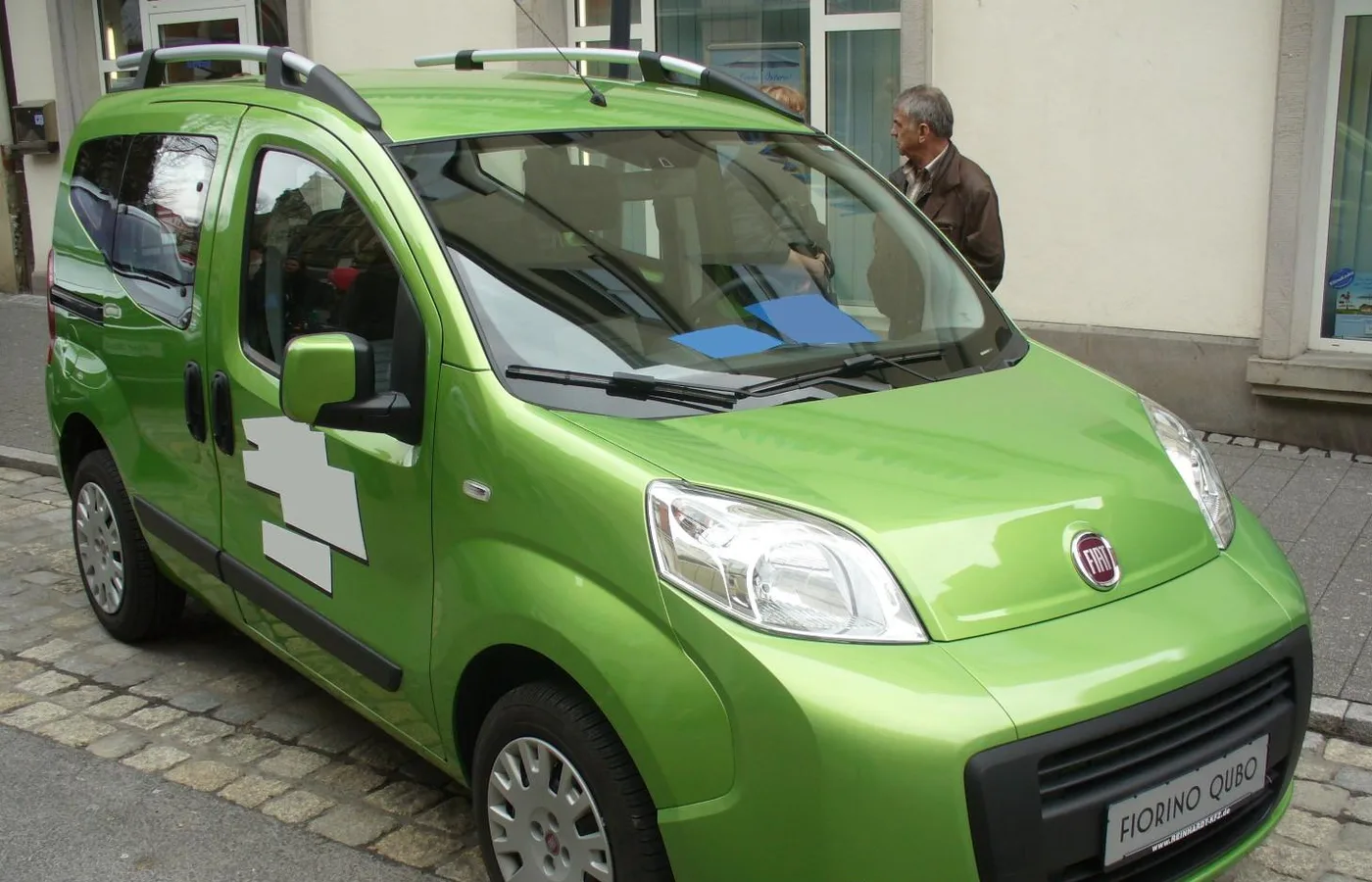 Fiat Qubo, vue extérieure du modèle
