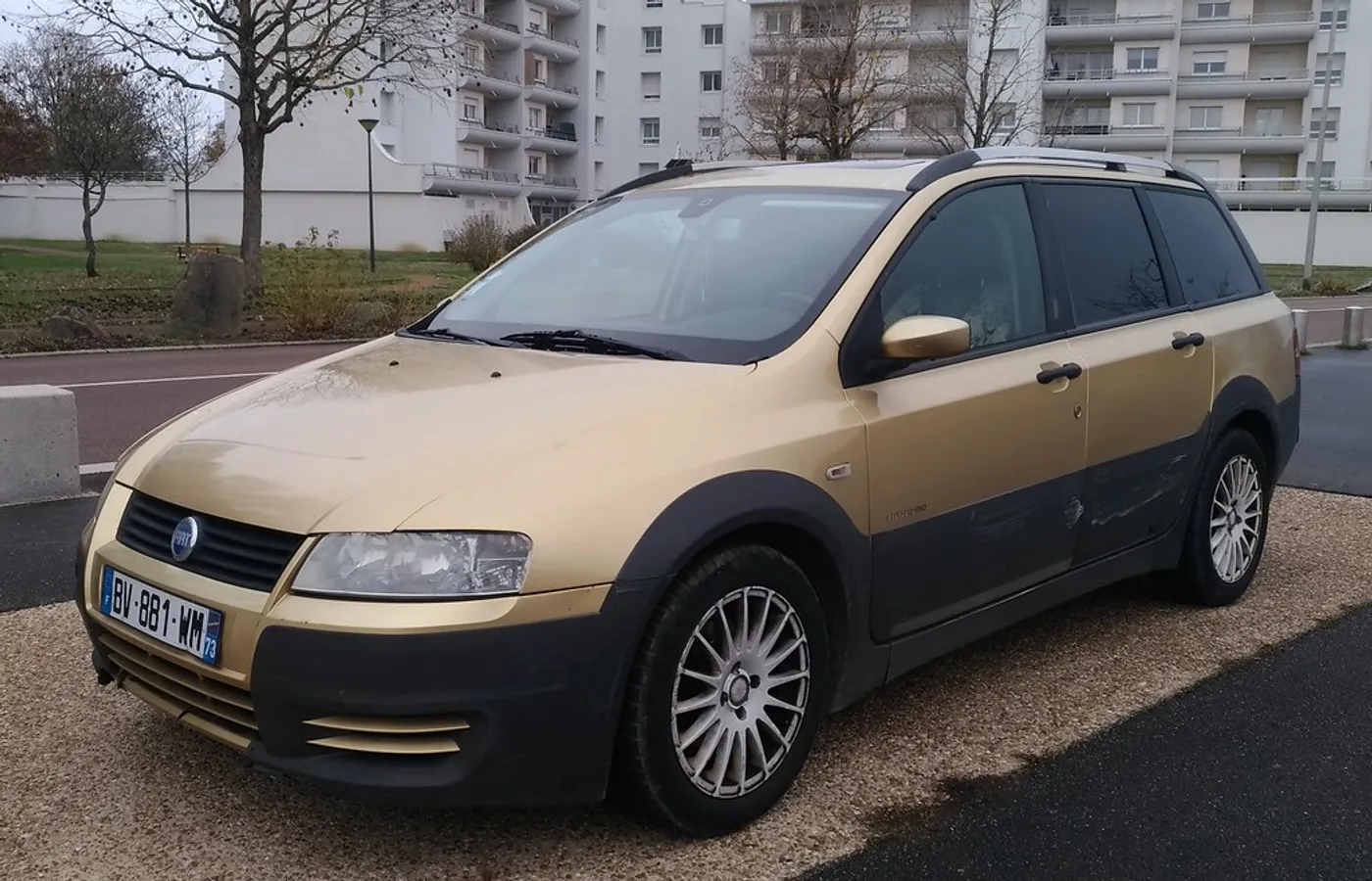 Fiat Stilo, vue extérieure du modèle