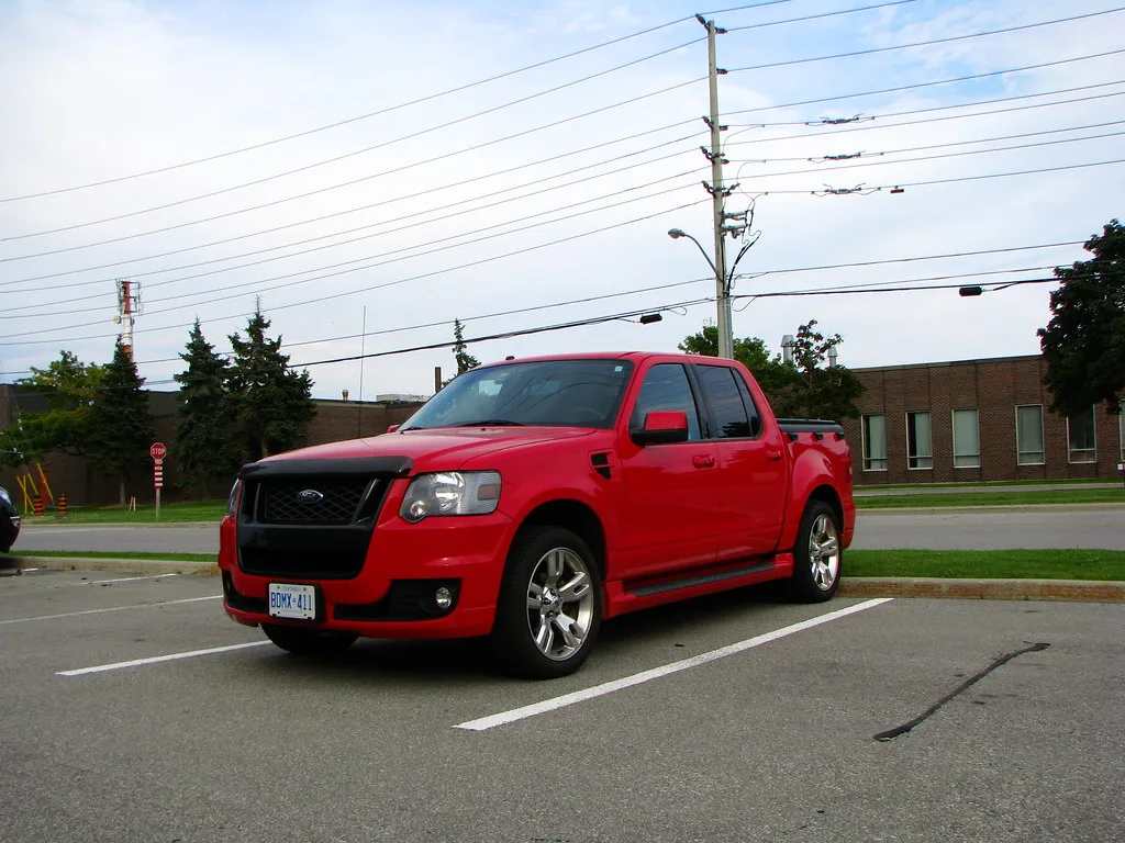 Ford Explorer Sport Trac, vue extérieure du modèle