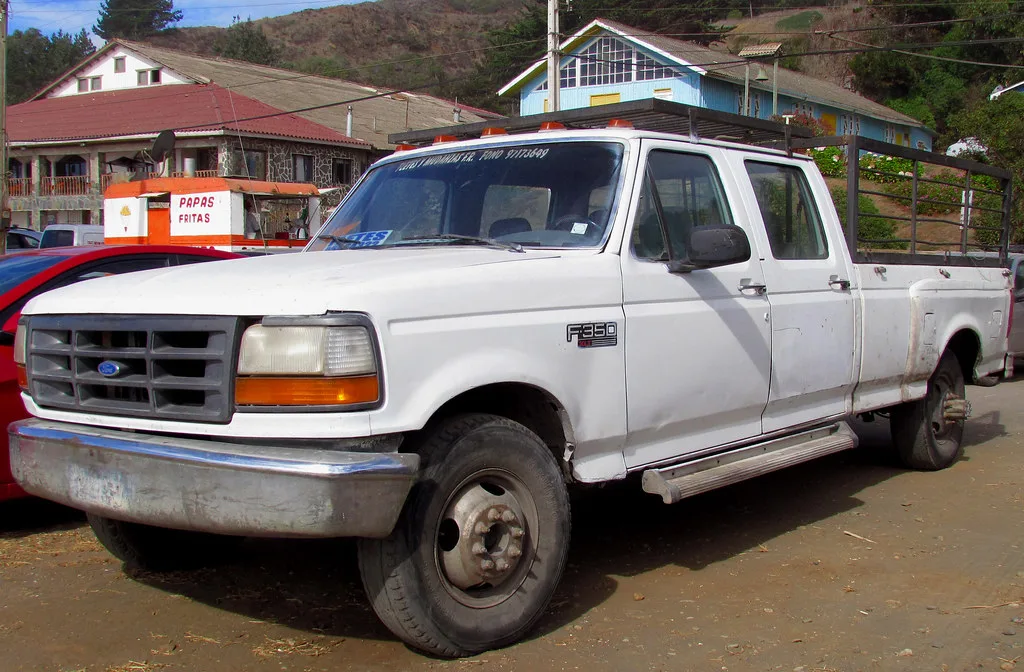 Ford F-350 (CREW CAB), vue extérieure du modèle