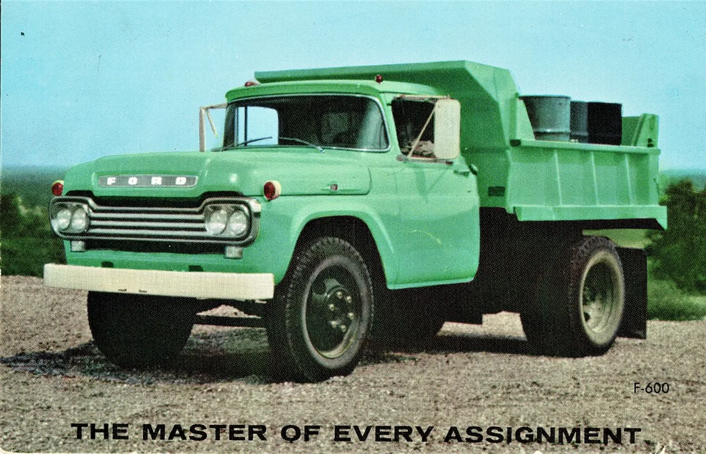 Ford F-600, vue extérieure du modèle