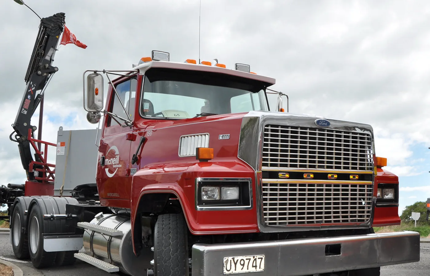 Ford LTL9000, vue extérieure du modèle