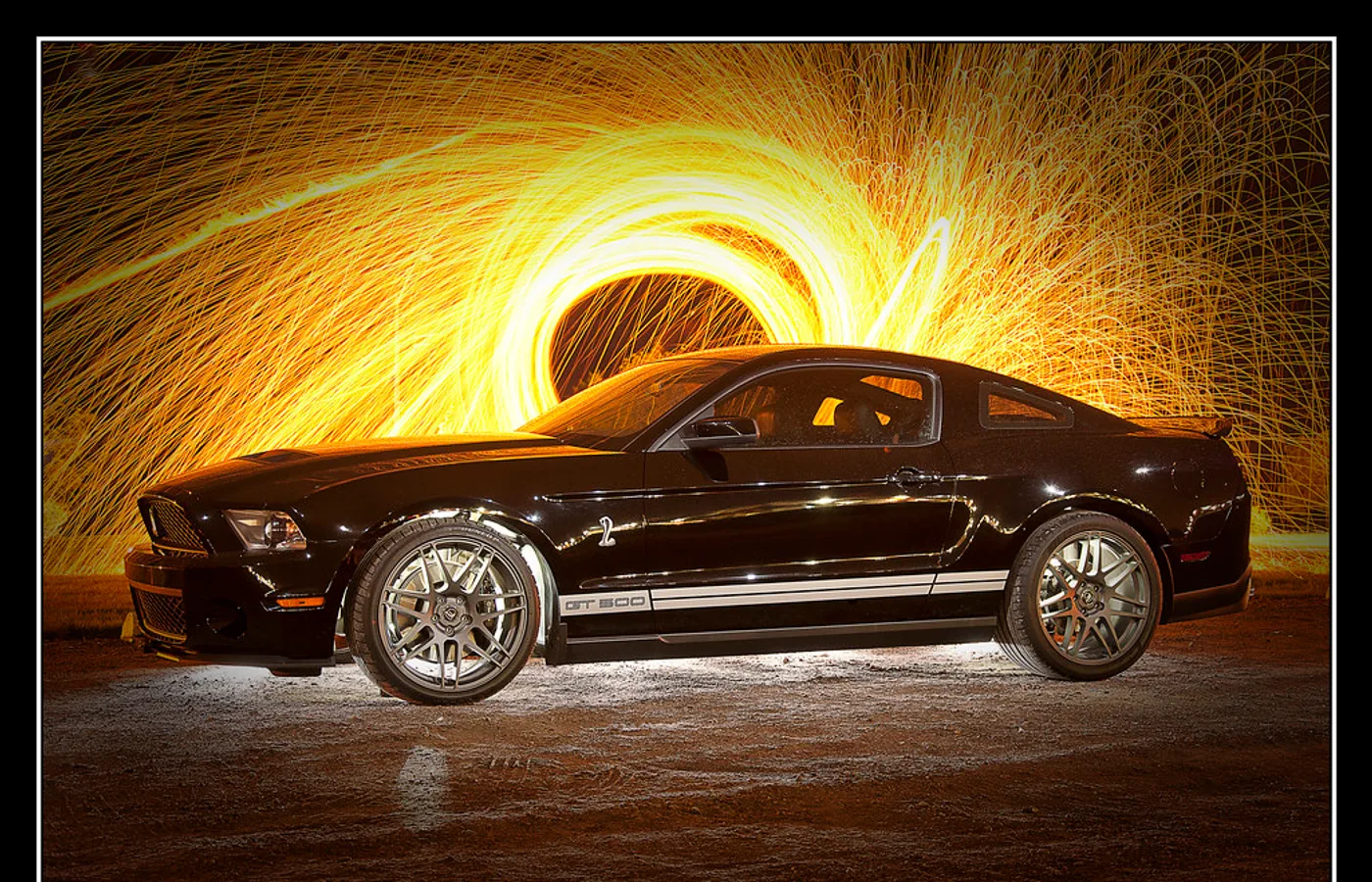 Ford MUSTANG GT 500, vue extérieure du modèle