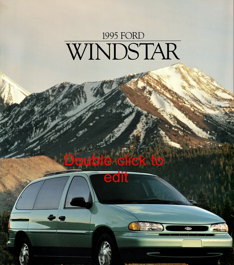 Ford Windstar, vue extérieure du modèle