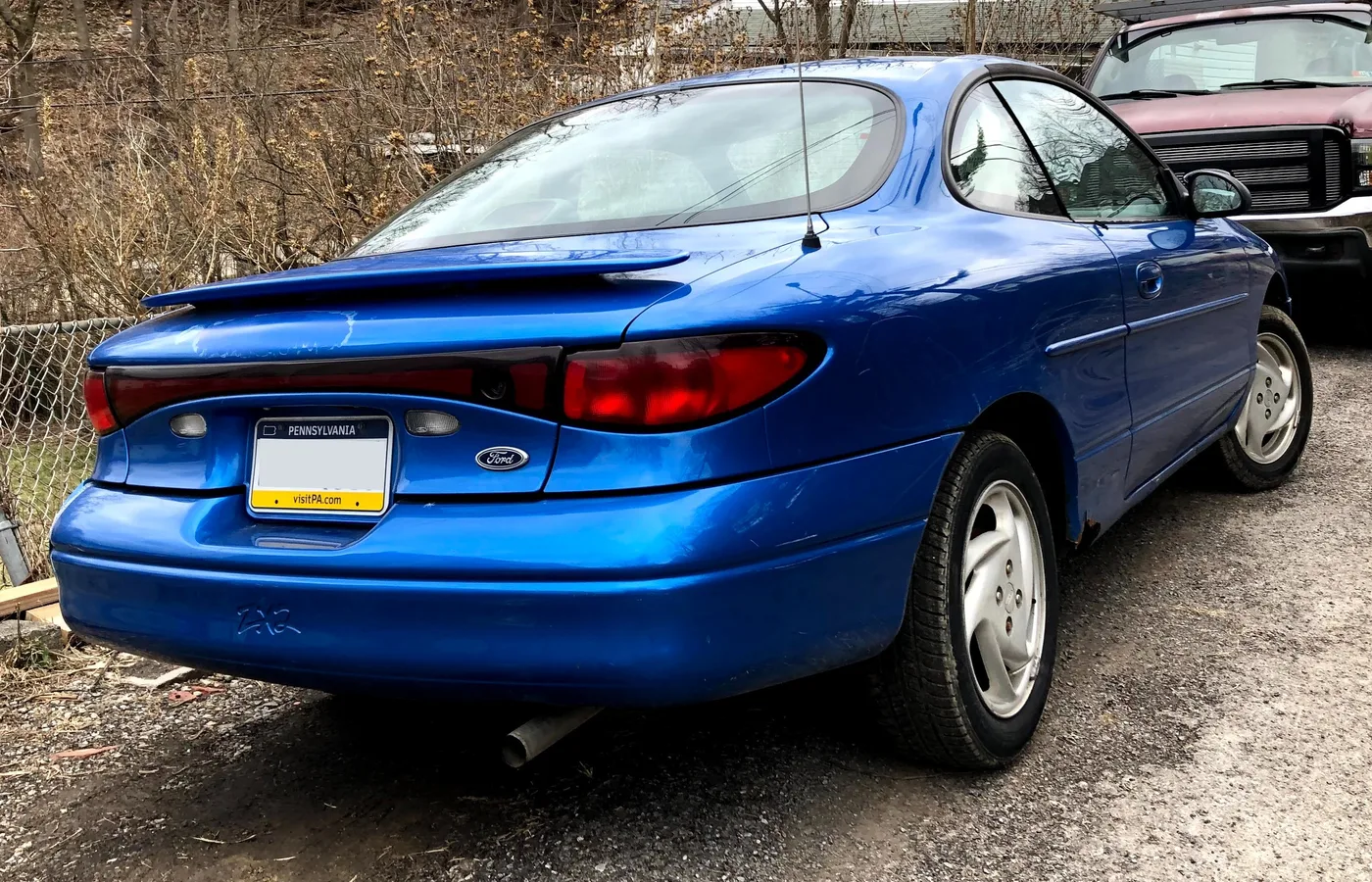 Ford ZX2, vue extérieure du modèle