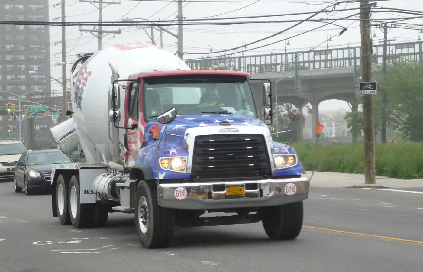 Freightliner 114SD, vue extérieure du modèle