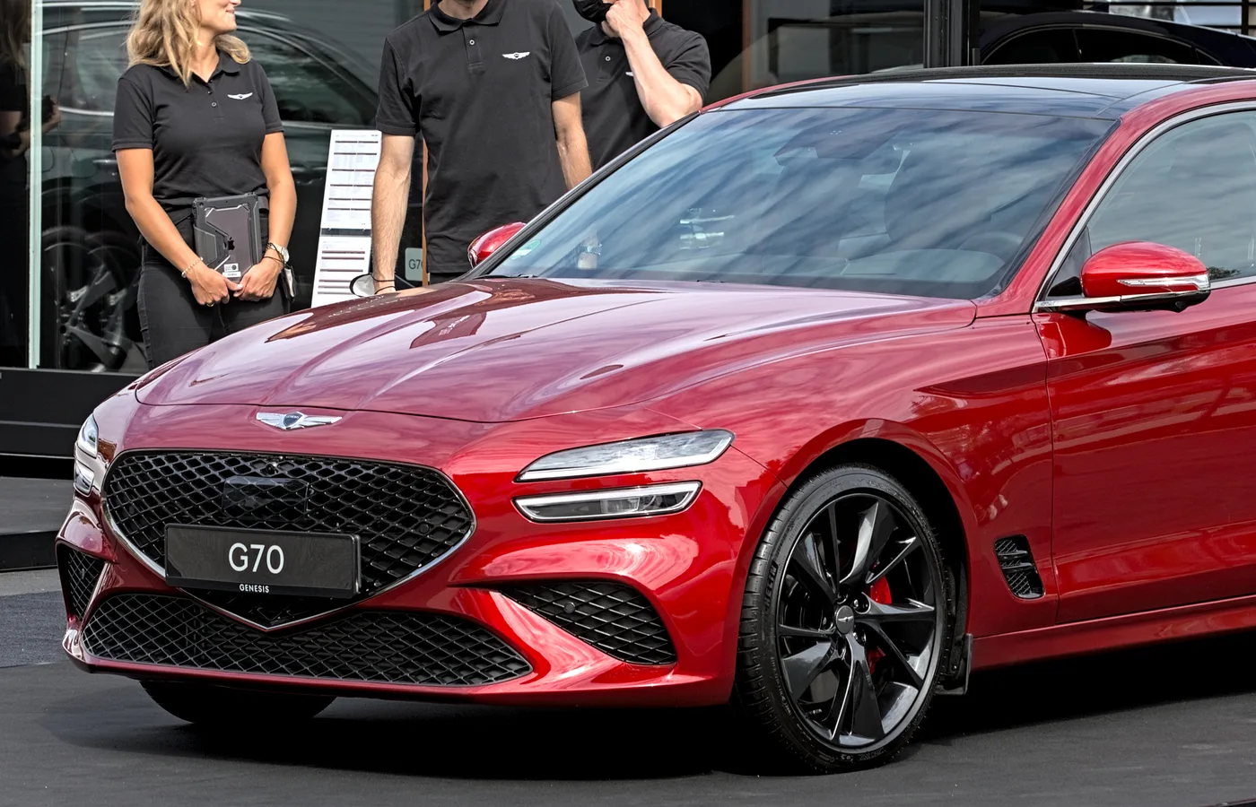 Genesis G70, vue extérieure du modèle