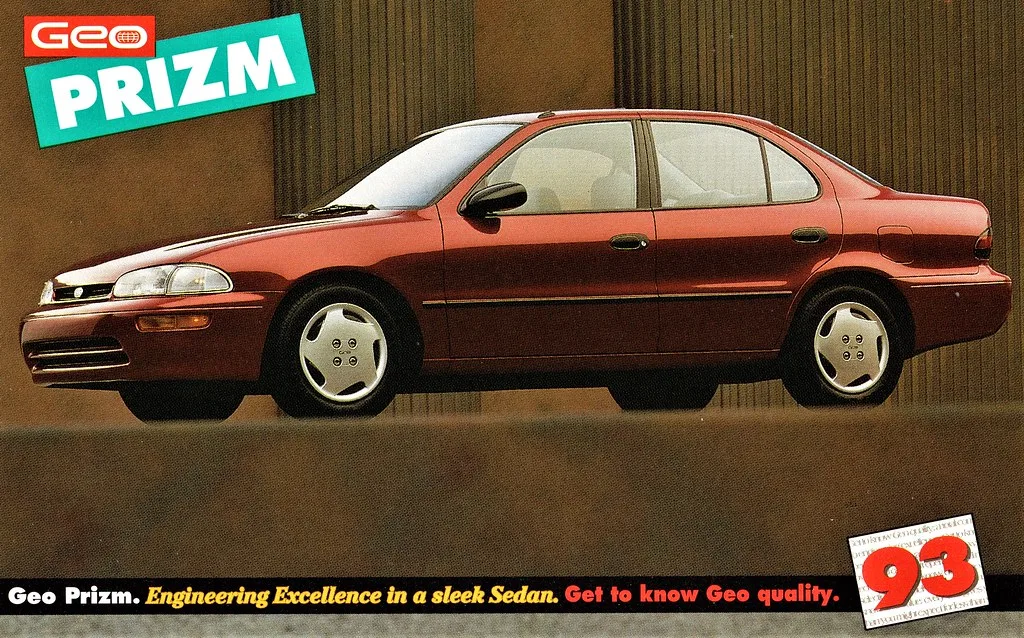 GEO Prizm, vue extérieure du modèle