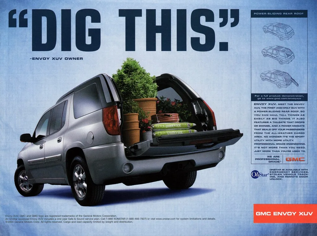 GMC ENVOY XUV, vue extérieure du modèle ou d'une variante proche