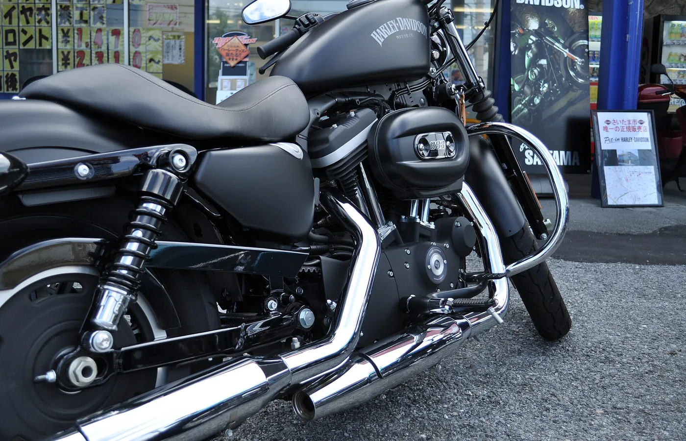 Harley-Davidson Sportster, vue extérieure du modèle