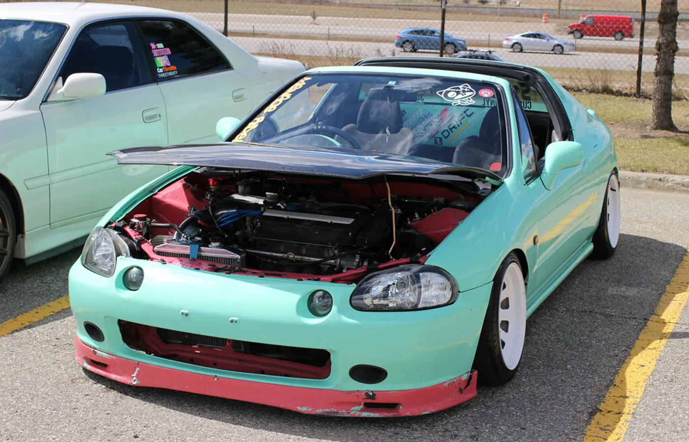 Honda del Sol, vue extérieure du modèle