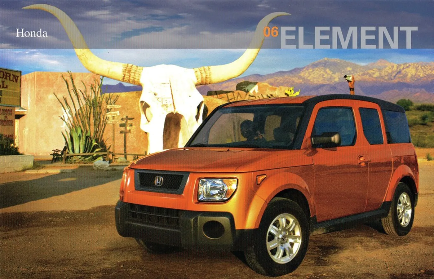 Honda ELEMENT, vue extérieure du modèle