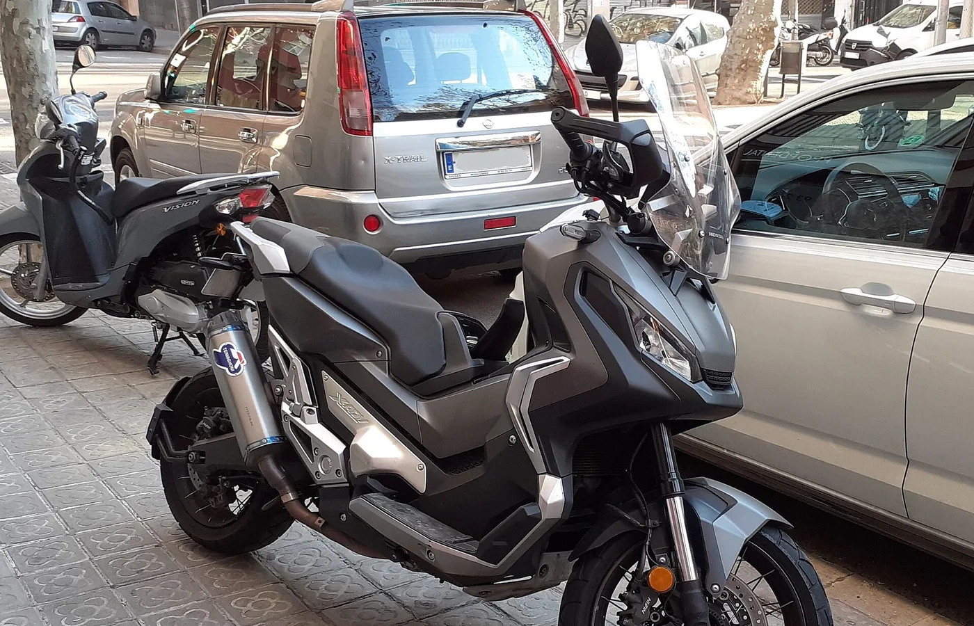 Honda X-ADV, vue extérieure du modèle