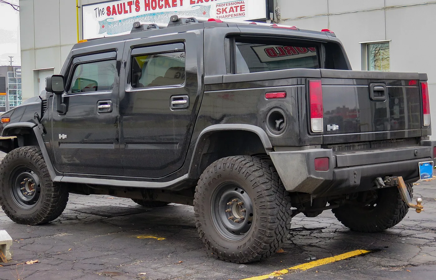 Hummer H1, vue extérieure du modèle ou d'une variante proche