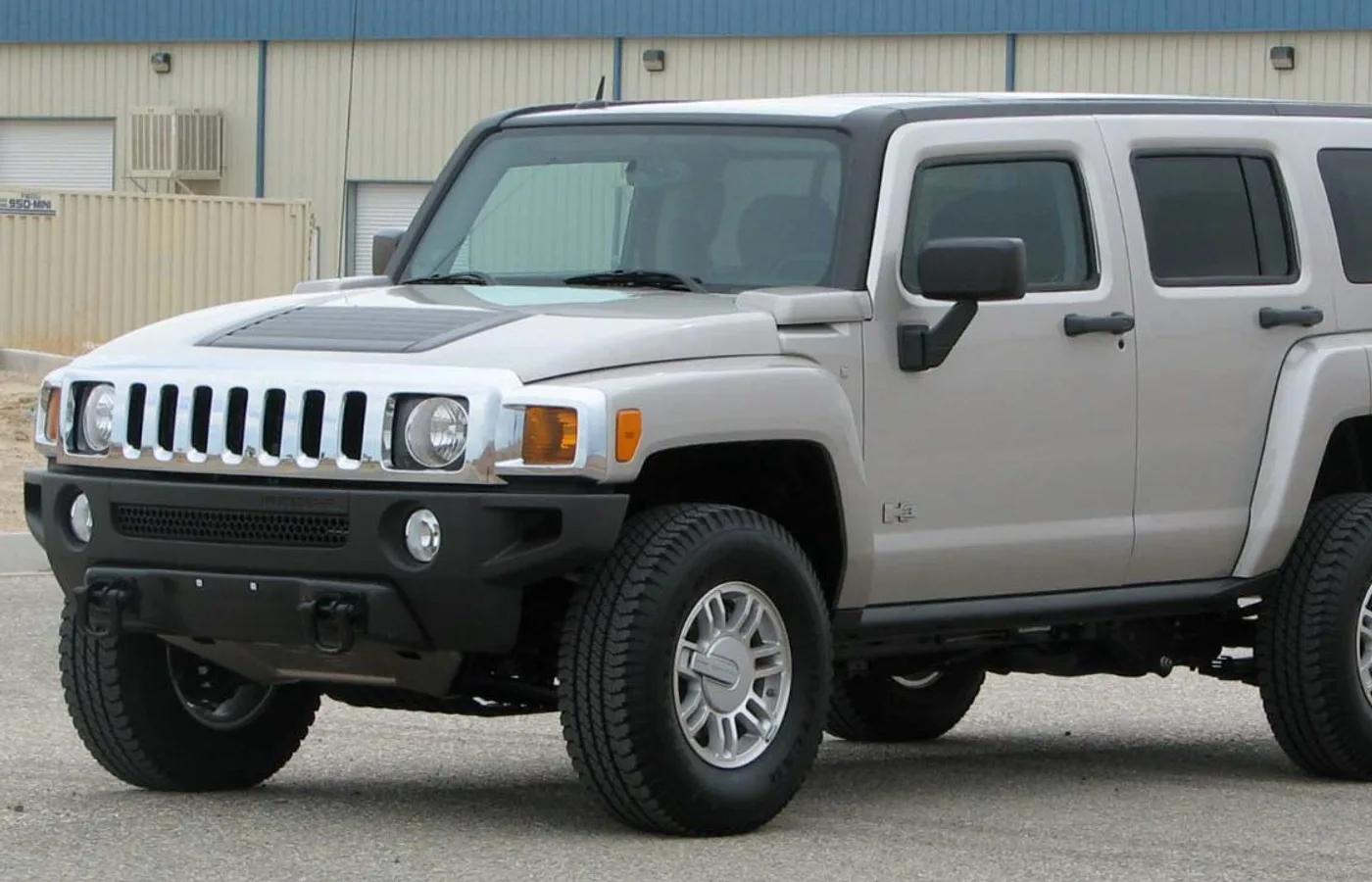 Hummer H3, vue extérieure du modèle