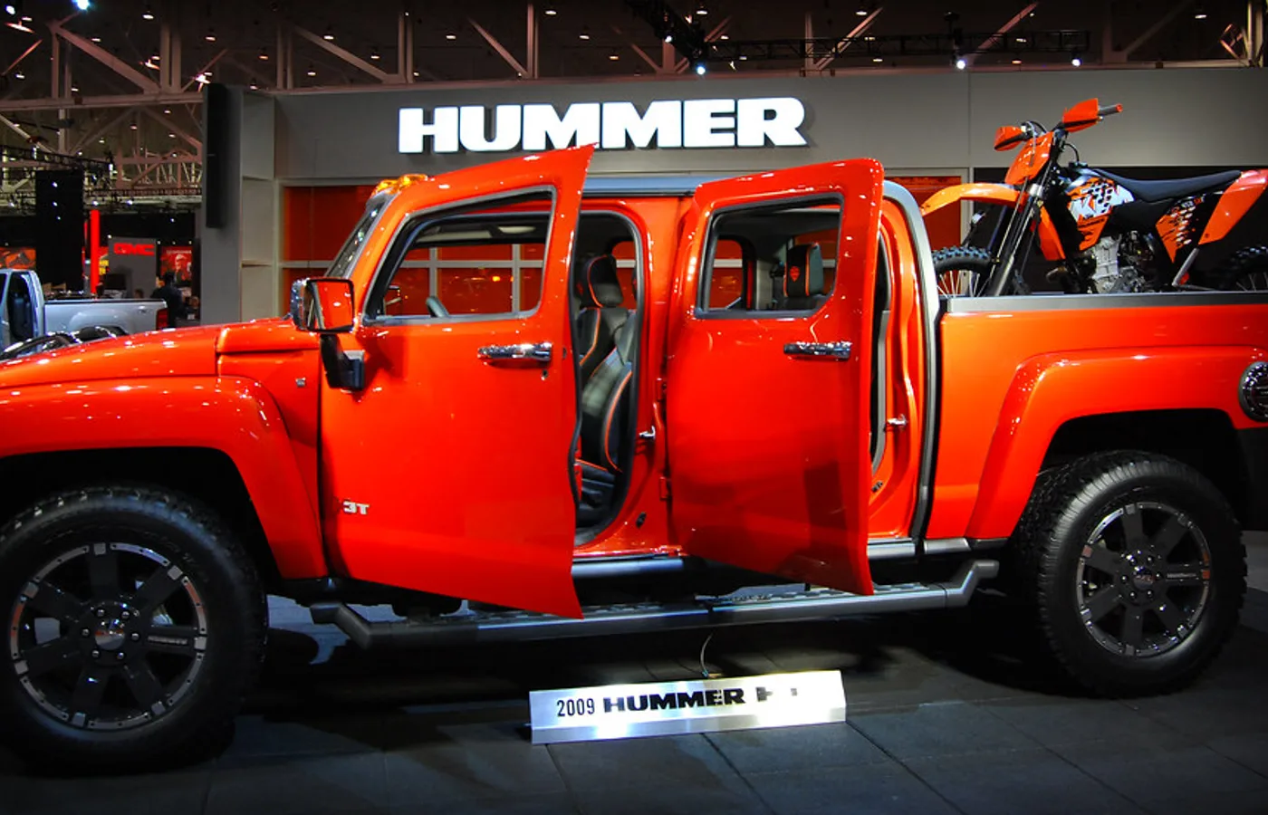 Hummer H3T, vue extérieure du modèle