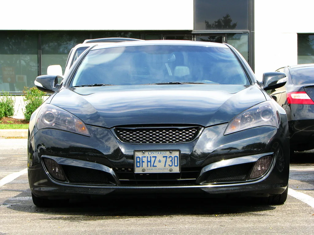 Hyundai Genesis, vue extérieure du modèle