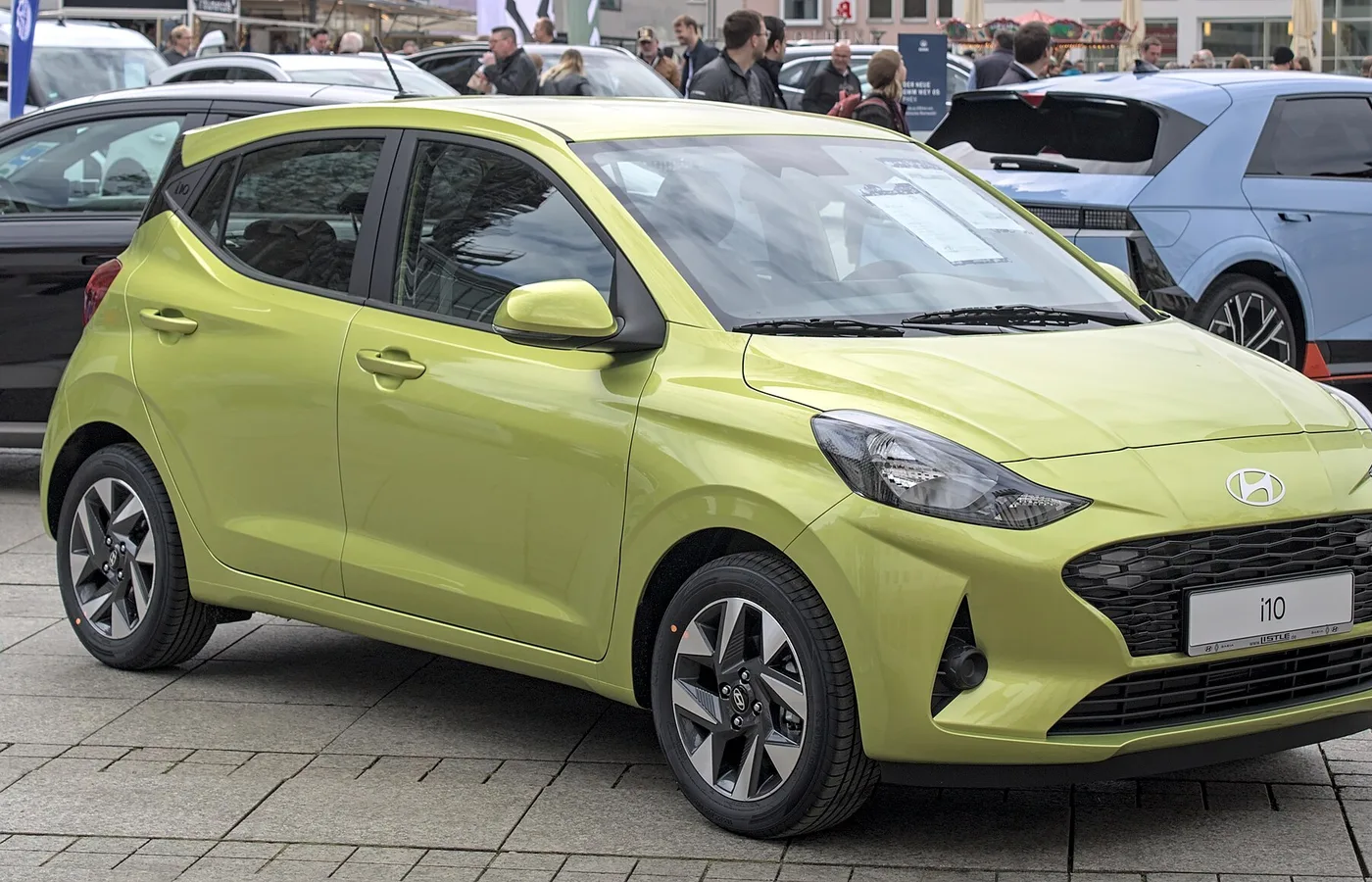 Hyundai i10, vue extérieure du modèle
