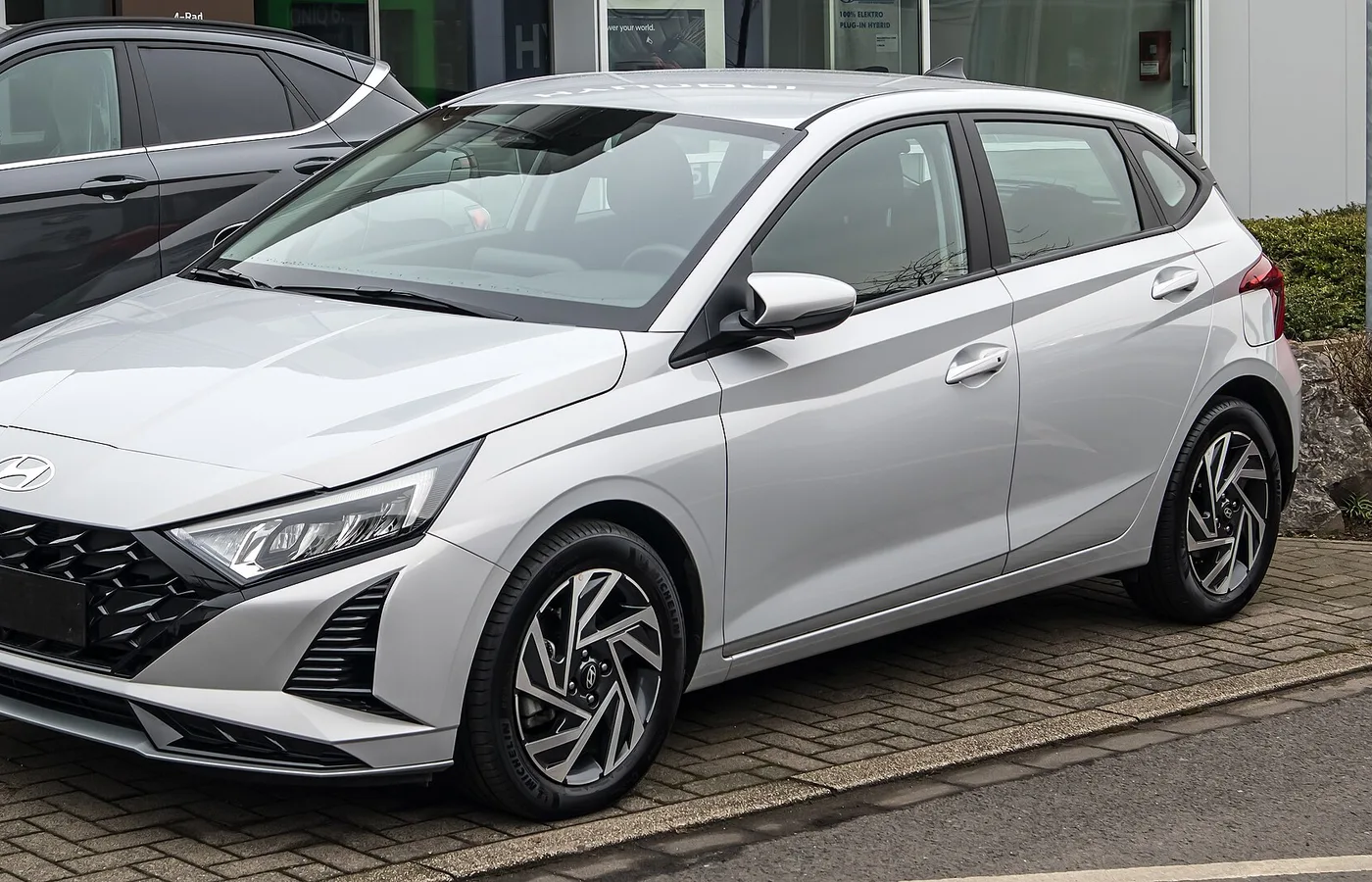Hyundai i20, vue extérieure du modèle