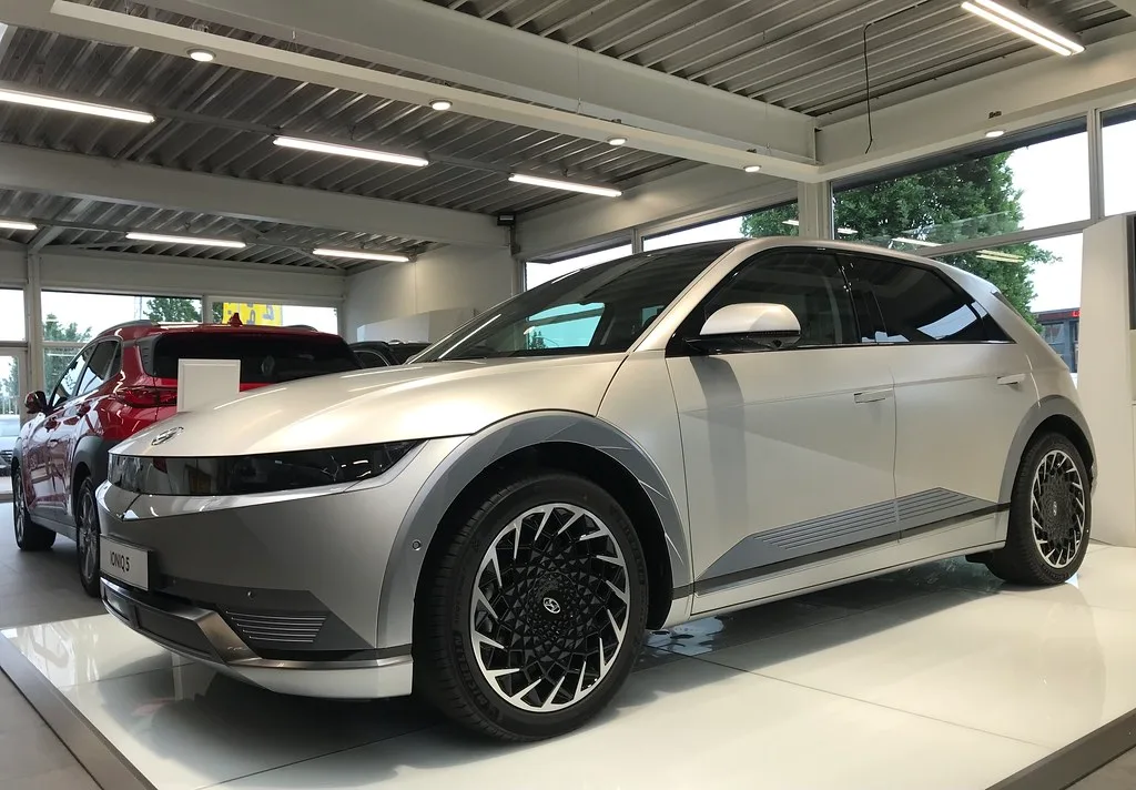 Hyundai IONIQ 5 N, vue extérieure du modèle ou d'une variante proche
