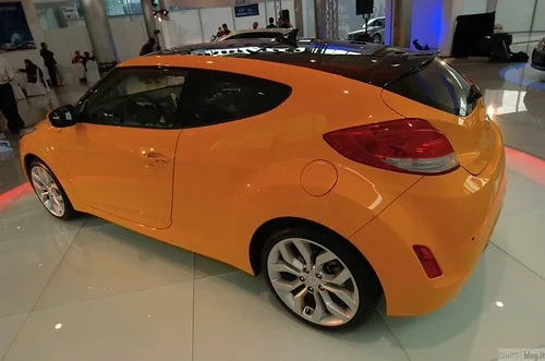 Hyundai Veloster, vue extérieure du modèle