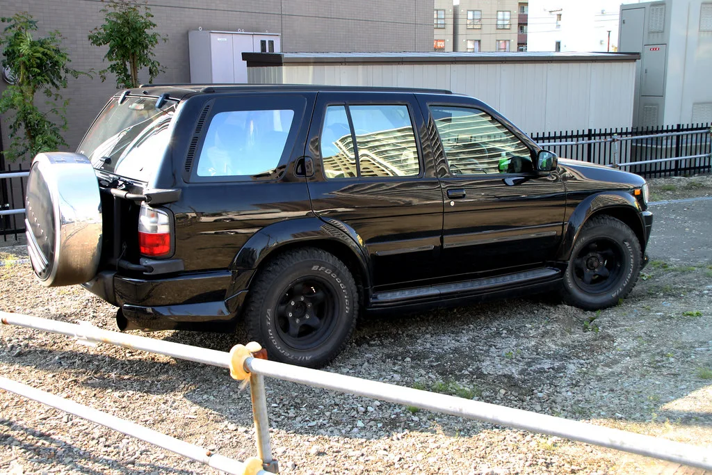 Infiniti QX4, vue extérieure du modèle